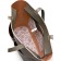 Female bag, artificial leather, 44x12.5x34 cm, olive