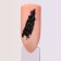 Nail gel, gypsum, textured, 8 ml, LED/UV, black