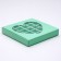 Confectionery box for sweets 25 pcs "Heart", mint, 22 x 22 x 3.5 cm