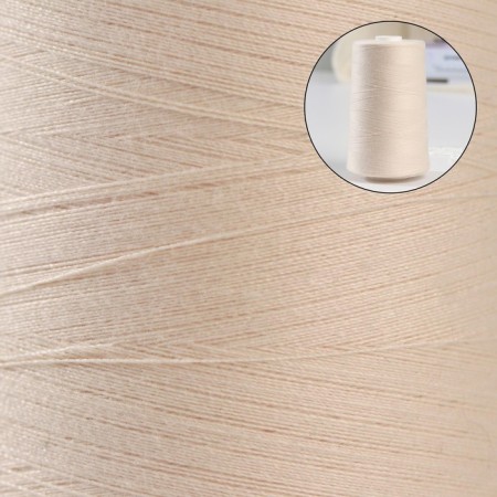 Threads 40/2, 5000 m, beige color No. 0102-1