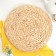 Serving napkin for a table d 35 x 1 cm, water hycinth