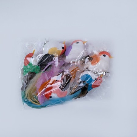 Decor at the clothespin "Bird", mix, 12 x 3 x 3 cm-3