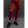 Sports women's leggings, size, burgundy color