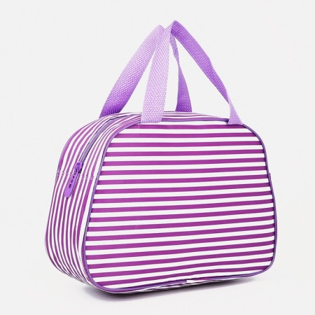 Lightning cosmetic bag, purple color