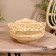 VAZ with a lid weaved, from bamboo 25x25x11 cm