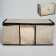 Organizer for storage, coffee for linen with PVC-fat "Home", 43 x 28.5 x 20 cm.