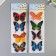 Plastic Plastic "Butterfly" mix 39.5x12 cm