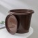 Pot with the Podon "Economy", 3 l, brown color