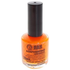 Fishing varnish, 20 ml, fluorescent orange