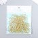 Screw-eye screw for fastening paintings, gold photographs (set 100 pcs) 1.8x0.9 cm