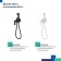 MILARDO RORA Rorsbr08 bidetor, with hygienic shower, built -in, chrome