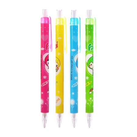 Automatic pencil 0.5 mm, body with a pattern, mix-4