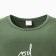 Night shirt female, green color/print, size 48