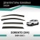Defly window deflectors for Kia Sorento (XM), 2009-2021