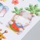 Plastic sticker multi -layer "Beasts in the Tropics" 50x35 cm