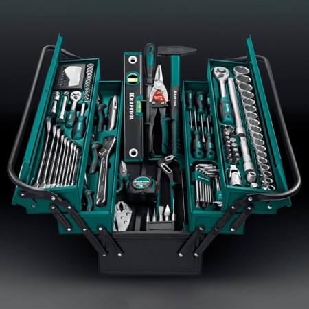 Universal instrument set Kraftool Grand-152, 152 items-1
