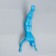 Souvenir Polystone "Free fall" Blue 30x12x9 cm