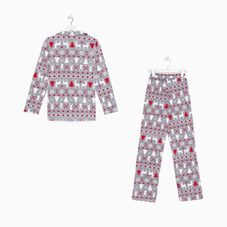 New Year. Pajama female kaftan "Scandinavia" size 44-46-8