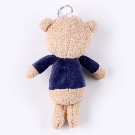 Soft toy "Bear", on a key fob, color mix-7