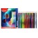 Pencils 24 colors Maped Nightfall, wooden, decorated, cardboard packaging