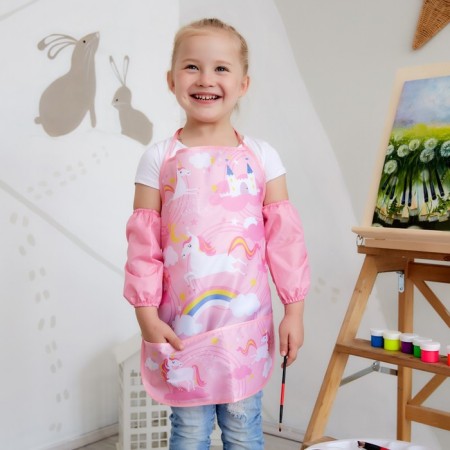 Apron with overshielders Children's Ethel "Unicorn", 49 x 39 cm-3