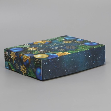 Folding box "New Year's toys", 21 x 15 x 5 cm, New Year-1