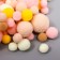 Decor for creativity "Pomponchiki. Tsypa" d = 1-3 cm set 135 pcs