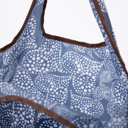 The bag is folding, the department without lightning, with carbine, blue color-3