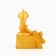 New Year's candle "Snake with a gift", for the New Year, gold 77 x 61 x 35