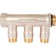 Collector Stout SMB 6210 341203, 1/2 ", 3 exits, with ball valves 3/4", red pens