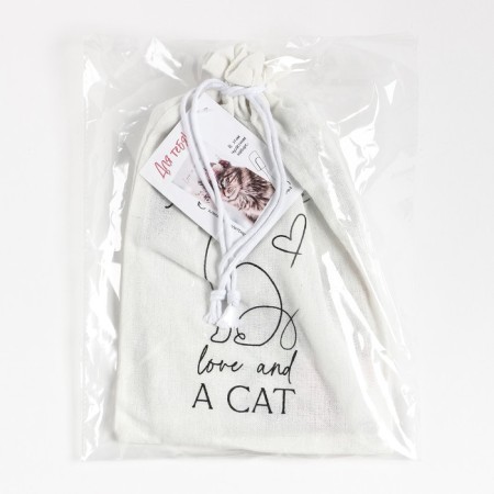 Gift Ethel Flower Cat: a towel 40x73 cm, shoulder blade-7