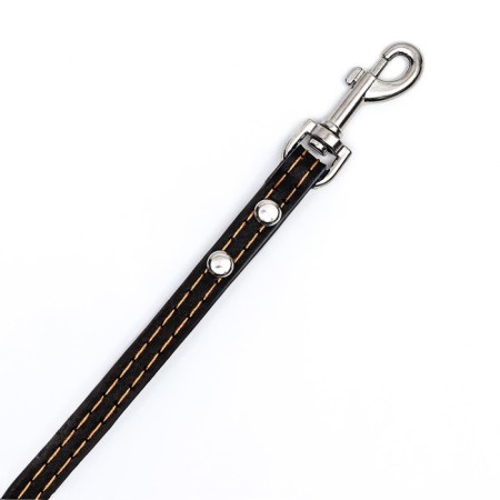 Leather leather single -layer, driven, 1.37 m x 1 cm, black-4