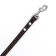 Leather leather single -layer, driven, 1.37 m x 1 cm, black