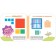 Kids. The course of early development is 1+. Color, shape, Denisova D.