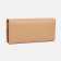 Women's wallet on magnets, beige color