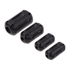 Noise-giving cable systems with a ferrite core, set of 4 pcs, D-3/5/7/9 mm
