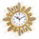 Watching clock, interior "sun", 25.5 x 25.5 cm, dial D-11 cm