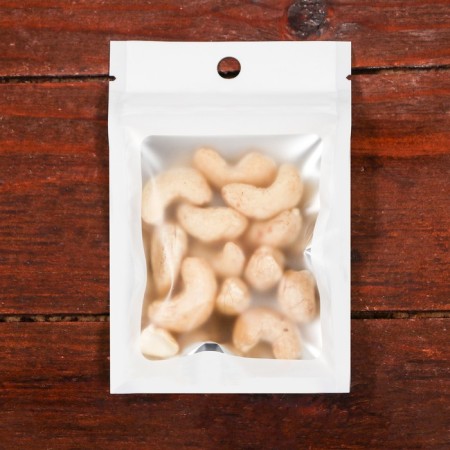 Zip-Lock PP package, with a flat bottom, a solid window 14 x 24 cm-1
