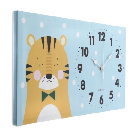 Carty clock wall "Tiger", silent, 35 x 60 cm, aa-2