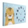 Carty clock wall "Tiger", silent, 35 x 60 cm, aa
