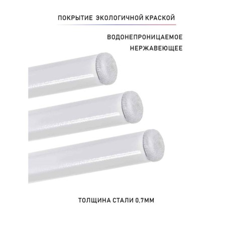 Stella on the washing machine Supra CS-B6811, 156x68x26 cm, white color-5