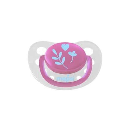Nipple - Silicone dummy Mepsi orthodontic, 0+ months, 2 pcs.-2