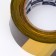 KlebeBander fencing tape, 50mm*200m, black-yellow, non-nuclear
