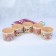 Paper form for cupcake, Maffin and Kulich "Gorodets Mix" 110 x 85mm,