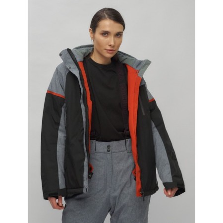 Ski costume is female, size 56, black color-10