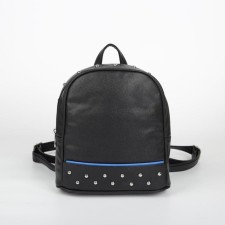 Youth backpack, lightning department, black color
