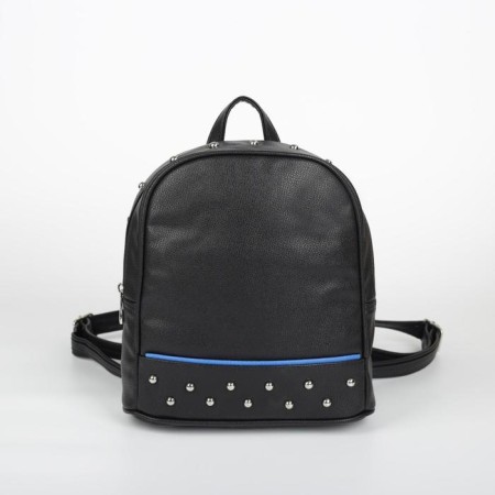 Youth backpack, lightning department, black color