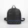 Youth backpack, lightning department, black color