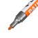 Marker-painting (varnish) Tip of bullet-shaped 4 mm, silver (price per pcs)