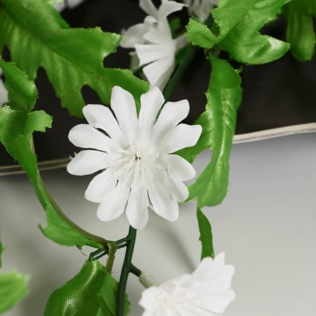 Artificial flowers "Kerri" 4x65 cm, white-1